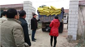 中盐红四方复合肥企业携手定远农委送肥下乡 中盐红四方复合肥企业携手定远农委送肥下乡