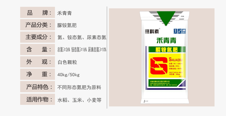 禾青青脲铵氮肥26%（26-0-0）详情